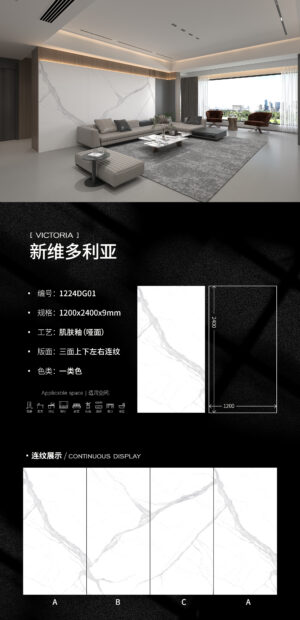 Matt-1200X2400X9MM-DG01新维多利亚