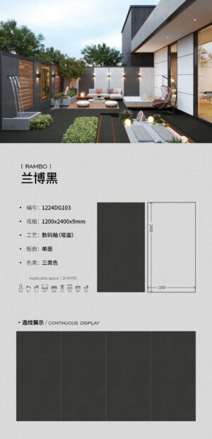 Matt-1200X2400X9MM-DG103兰博黑