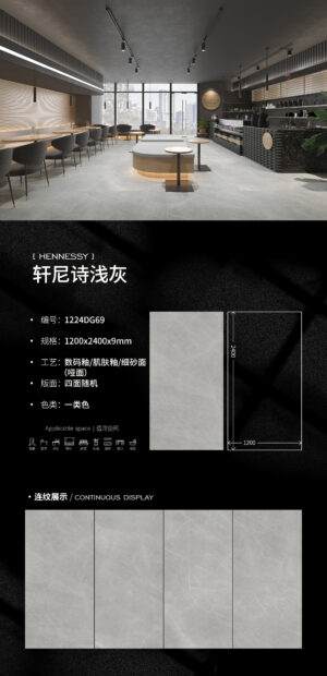 Matt-1200X2400X9MM-DG69轩尼诗浅灰 Matt-1200X2400X9MM-DG69轩尼诗浅灰