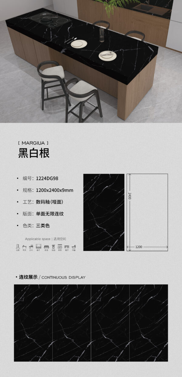 Matt-1200X2400X9MM-DG98黑白根