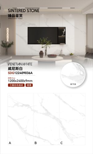 Matt-1200X2400X9MM-SDG09036A威尼斯白