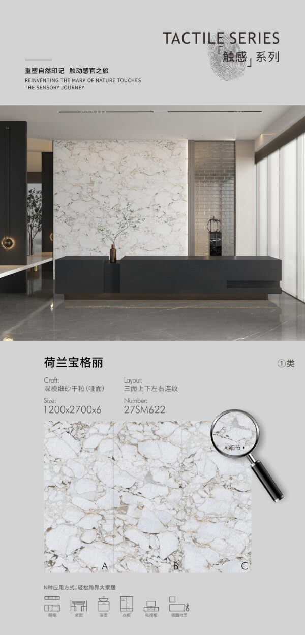 Matt-1200X2700X6MM-27SM622荷兰宝格丽