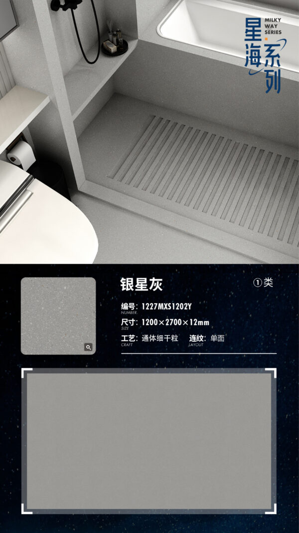 Matt-1200X2700X12MM-1227MXS1202Y银星灰