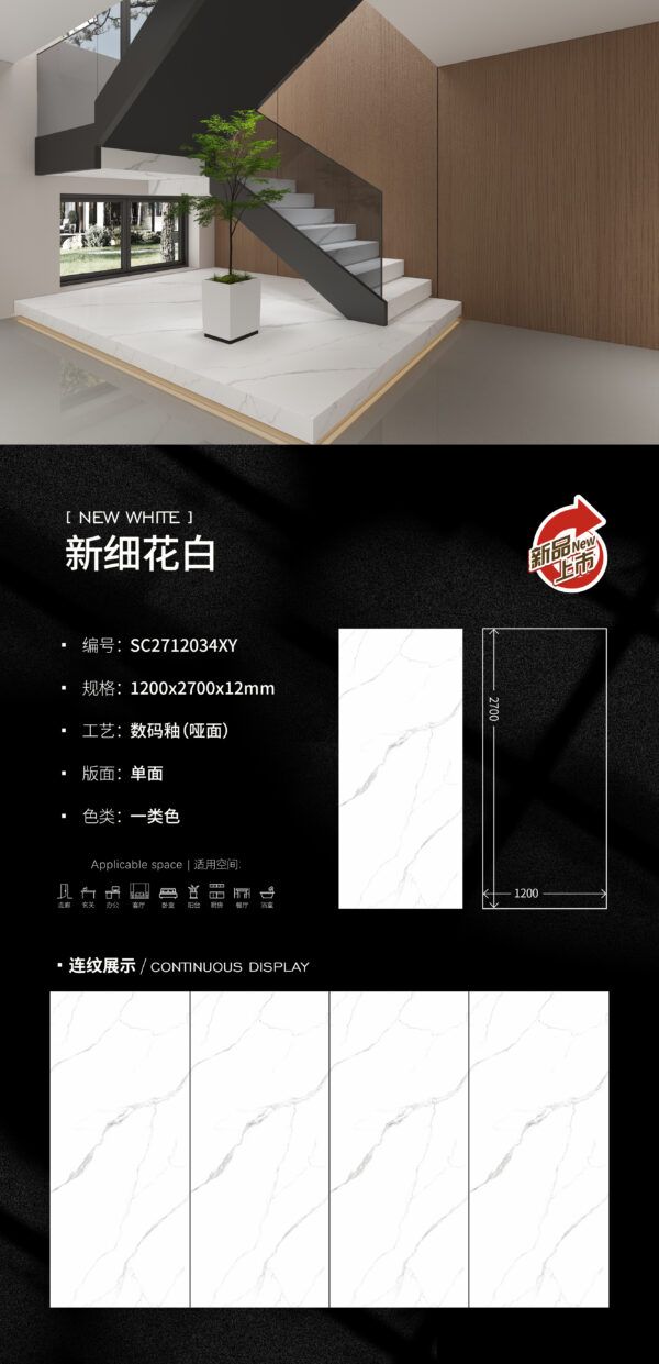 Matt-1200X2700X12MM-SC2712035XY经典寒江雪