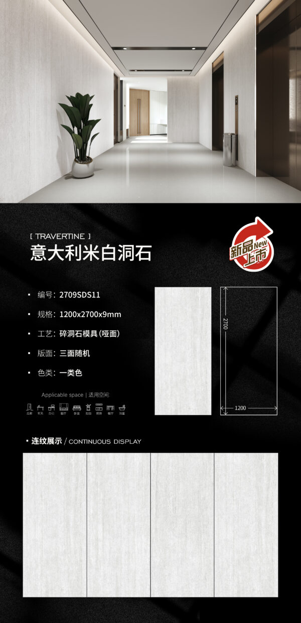 Matt-1200X2700X9MM-2709SDS11意大利米白洞石