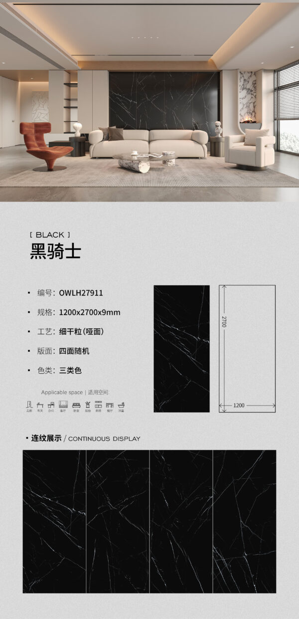 Matt-1200X2700X9MM-OWLH27911黑骑士