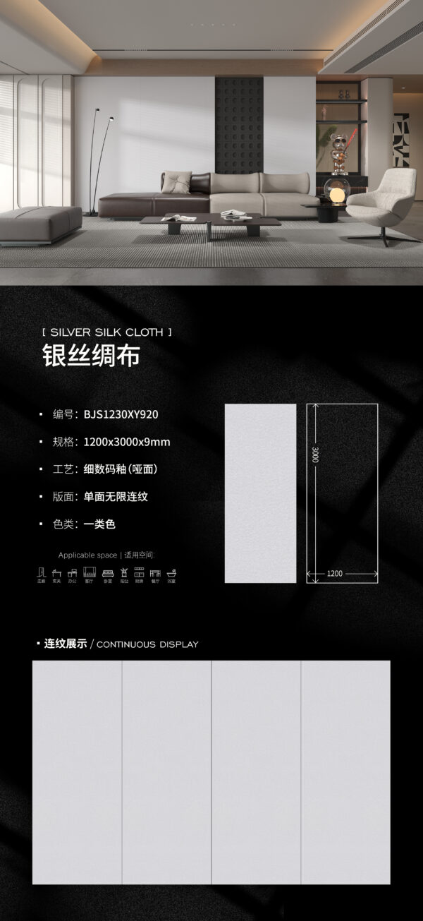 Master Series Minimalist Wall Premium Matte Slab 9mm Essential Design & Timeless